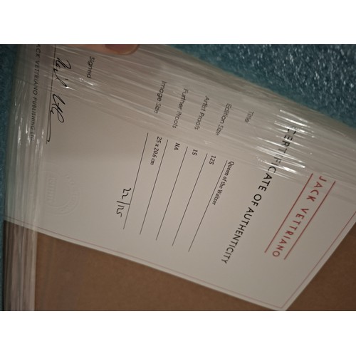 331 - 'Queen of the Waltzer' Limited Edition print signed by Jack Vettriano, Framed by Jack Vettriano Publ... 