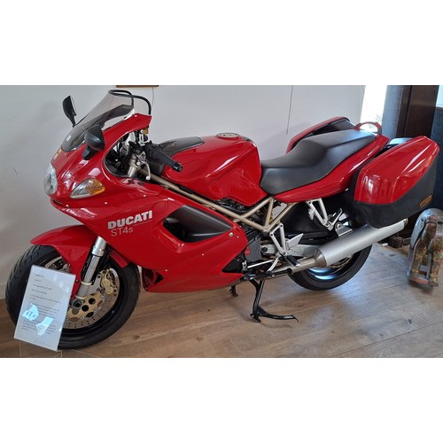 11 - Ducati ST4s 2000W MOT and service records, 27000 miles, timing belts replaced in 2025,