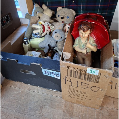 30 - Selection of mixed items under the table