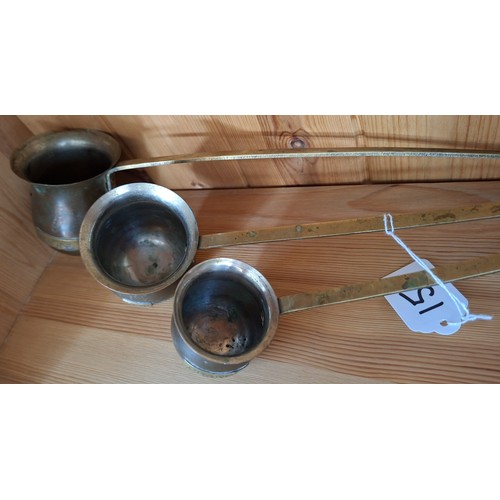 33 - Whisky, rum and brandy spirit ladles