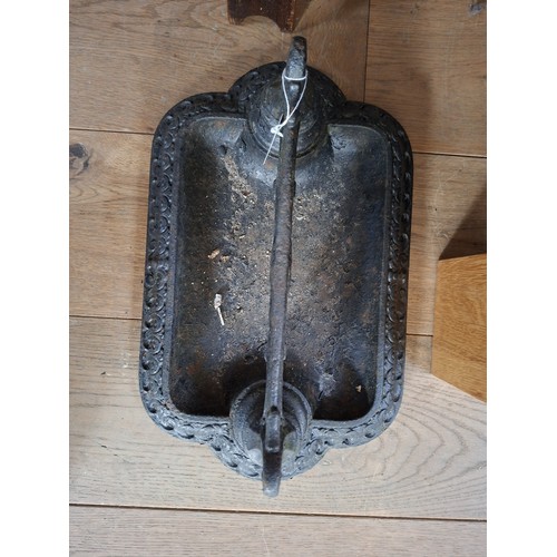 43 - Cast iron boot scraper