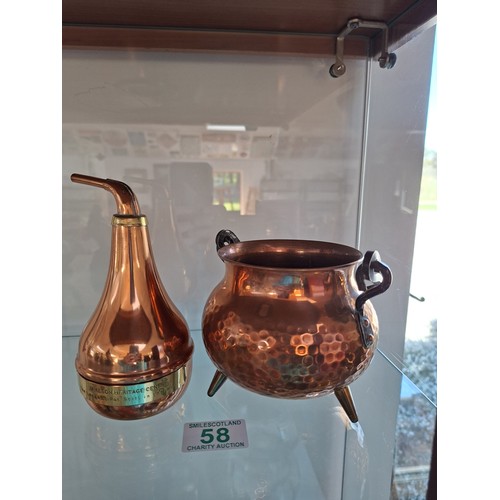 58 - Jameson Heritage Centre copper model of the largest pot still in the world (sits in grounds of disti... 
