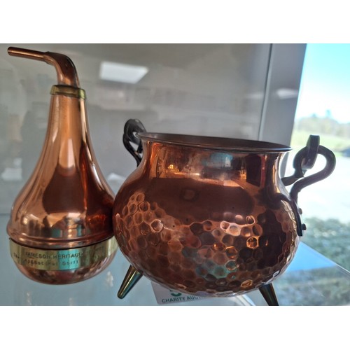 58 - Jameson Heritage Centre copper model of the largest pot still in the world (sits in grounds of disti... 