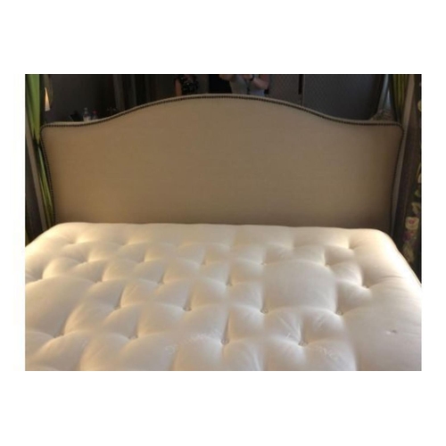 1500 - Vispring Super King 180 x 200cm Hotel Mattress and Divan Base  with  its  distinctive traditional fe... 