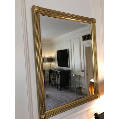 1986 - Empire Style Gilded Accent Mirror 84 x 107cm (Room ;403)