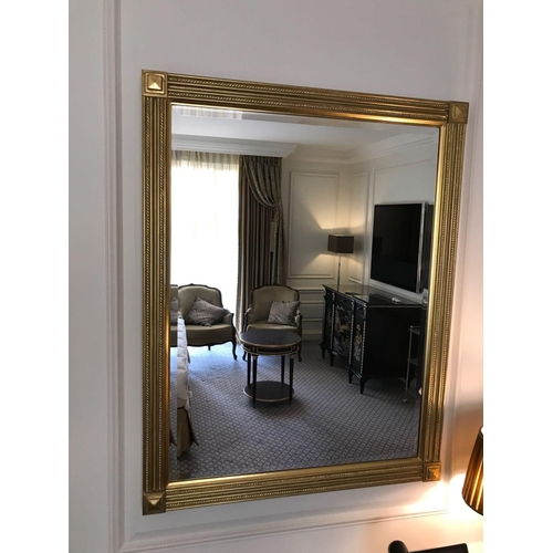 1986 - Empire Style Gilded Accent Mirror 84 x 107cm (Room ;403)