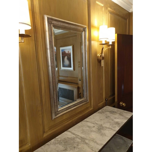 717 - A Wood Framed Full Height Dress Mirror (Room 310 & 311)