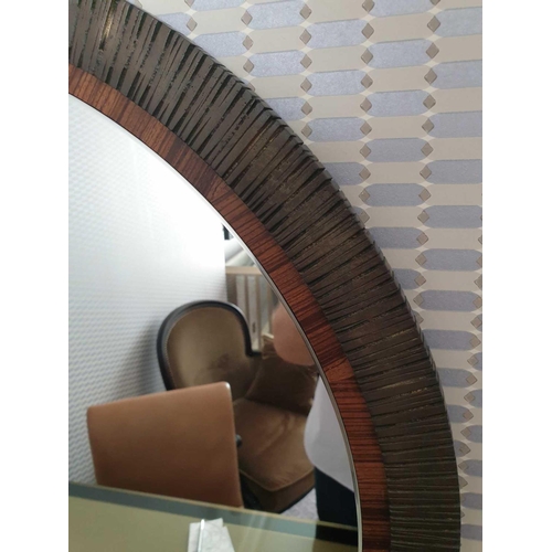 810 - A Bronzed Framed Accent Mirror 68cm (Room 316)