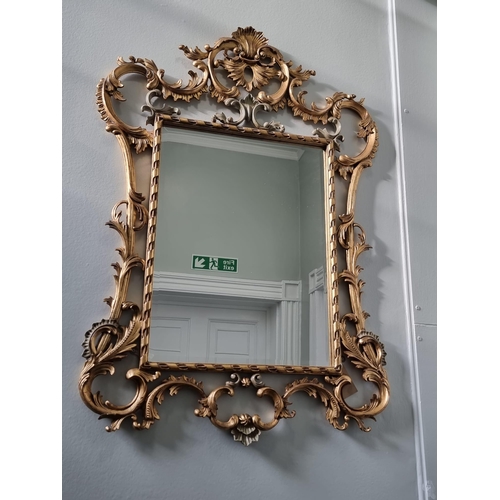 1 - Monumental Louis XV Style Gilt Pier Mirror  Carved And Gilt Overmantle Or Pier Mirror. Original... 