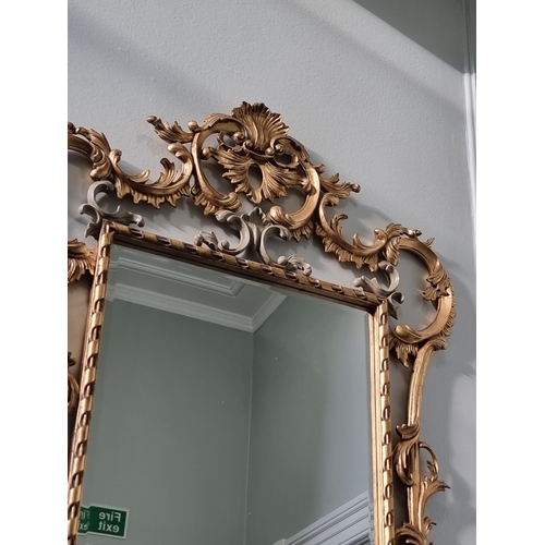 1 - Monumental Louis XV Style Gilt Pier Mirror  Carved And Gilt Overmantle Or Pier Mirror. Original... 