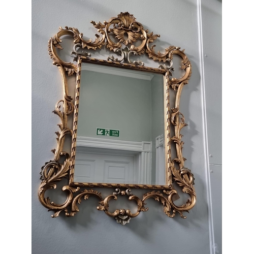 1 - Monumental Louis XV Style Gilt Pier Mirror  Carved And Gilt Overmantle Or Pier Mirror. Original... 