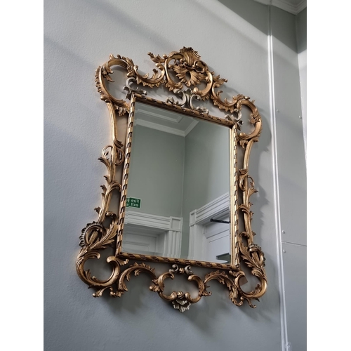 1 - Monumental Louis XV Style Gilt Pier Mirror  Carved And Gilt Overmantle Or Pier Mirror. Original... 