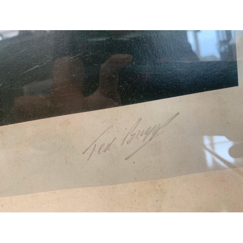 714 - Robert Taylor First Edition Print The Last Moments Of HMS Hood Signed By Lieutenant Ted Briggs RN MB... 