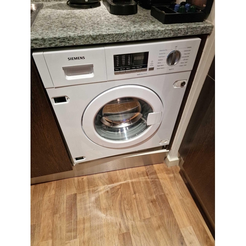 1022 - Siemens WK14D321GB iQ300 Integrated Washer Dryer, 7kg Wash/4kg Dry Load, A Energy Rating, 1400rpm Sp... 