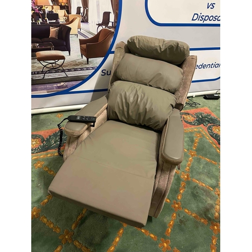 78 - Accora Configura Comfort The Comfort Riser Recliner Is A Dual-Motor Tilt-In-Space Chair With Indepen... 