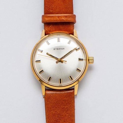 13 - Vintage Eterna Gold Plated Gents Watch, Swiss Made, Stainless Steel case back 

  Ref: 5440623 
 

 ... 