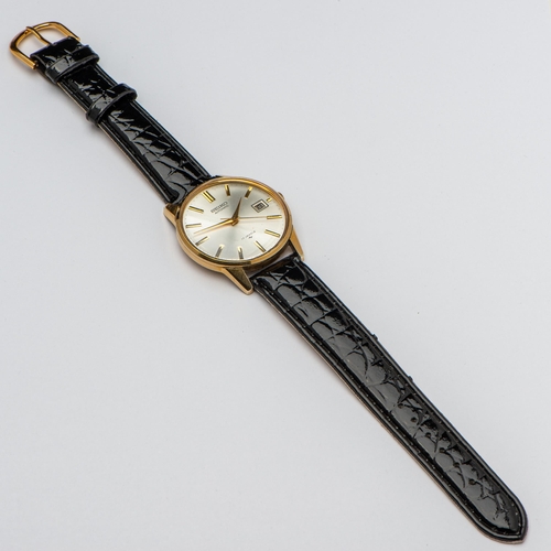 19 - Seiko Automatic Gold Plated Gents Watch, Made in Japan, Date, 17 Jewels 

  Ref: 7005-2000 
 

  Mec... 