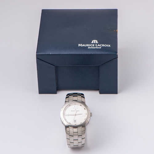 182 - Maurice Lacroix Gents Quartz Watch, Swiss Made, Complet with Box, All Paperwork and International Wa... 