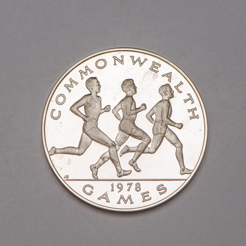 241 - 1 Tala - Tanumafili II Commonwealth Games; 1978, Copper - Nickel, Encapsulated, Very Good Condition ... 