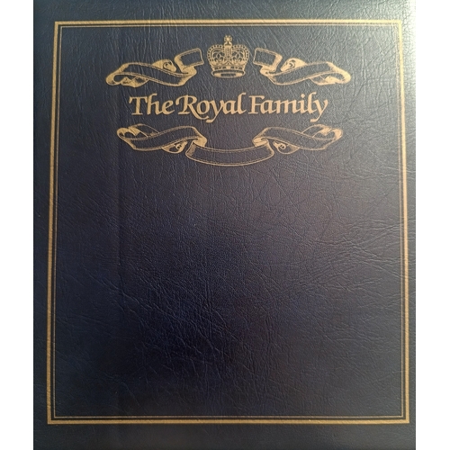 83 - The Royal Family '95th Birthday' Album Collection. Contains 7 Pages: Isle of Man (1 Crown Coin #0628... 