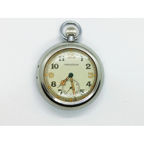 274 - Jaeger-LeCoultre WW2 Military GSTP F048132 Pocket Watch in Protective Case Ref: 235307 

  Mechanism... 