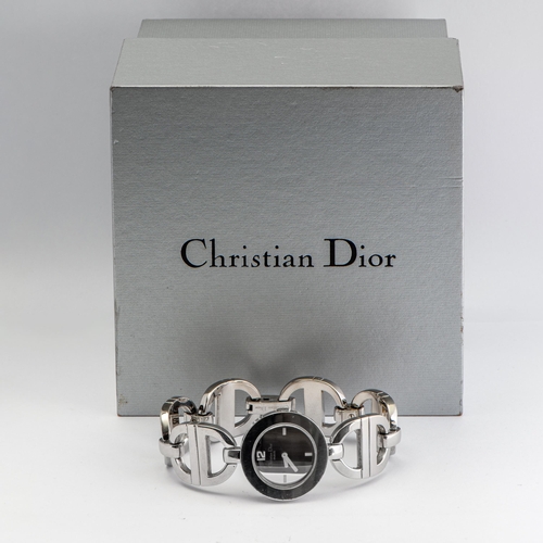 307 - Christian Dior's Ladies Watch, Quartz, Water Resistant, Swiss Made, Stainless Steel case and bracele... 