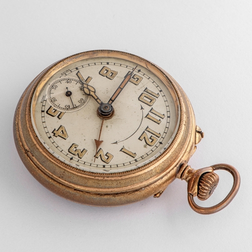 35 - WWI Military Brevet Alarm Pocket Watch, Swiss Made 

  Ref: 112427/124160 
 

  Mechanism Type: Manu... 