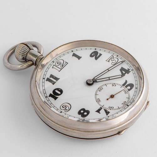 45 - British WW2 Military Pocket Watch, Swiss Made, 15 Jewels mechanism 

  Ref: 3047237, Matching Case n... 