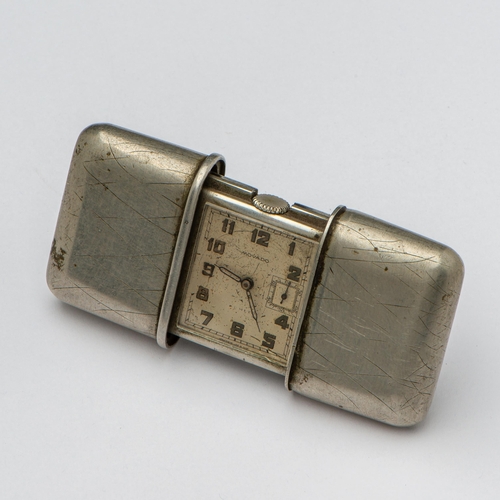 7 - Rare Vintage Movado Ermeto Travel or Purse Watch pre-1927 non-automatic version of the case. 

  Ref... 