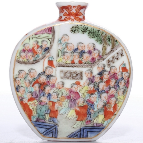 20025 - A Chinese snuff bottle, Qing Daynasty Pr.  Size:(Height8.6cm, Mouth Diamter1cm) Condition:(Good Cond... 