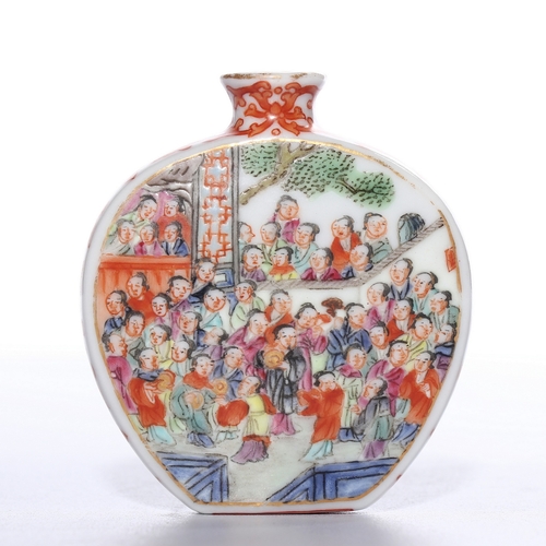 20025 - A Chinese snuff bottle, Qing Daynasty Pr.  Size:(Height8.6cm, Mouth Diamter1cm) Condition:(Good Cond... 