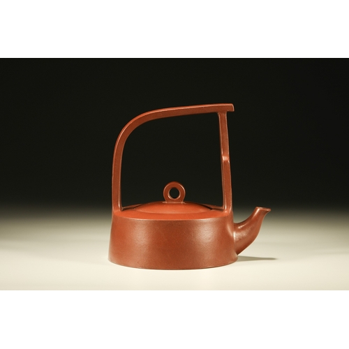 20028 - A Chinese Zisha teapot, 19th Pr. Size:(Height14cm, Width14.5cm, Length14.5cm) Condition:(Good Condit... 