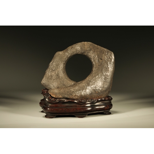 20054 - A Chinese stone ornament, 17th Pr. Size:(Height16cm, Width12cm, Length16cm) Condition:(Good Conditio... 