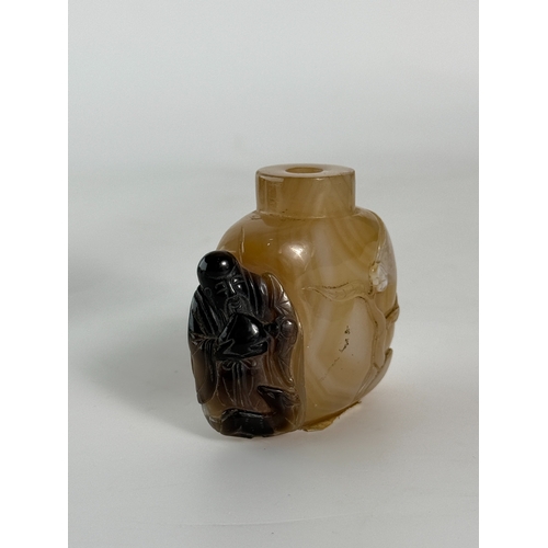 20060 - A Chinese snuff bottle, Qing Daynasty Pr.  Size:(H5.5cm) Condition:(Good Condition, no repairment, a... 