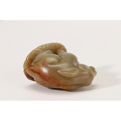 20110 - A Chinese jade ornament, 18th/19th Pr Size:(Length5.8cm, Width4.8cm, Height6.5cm, ) Condition:(Good ... 