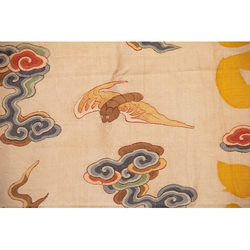 20112 - A Chinese KE silk, 18th Pr. Size:(Width110cm, Length175cm) Condition:(Good Condition, no repairment,... 