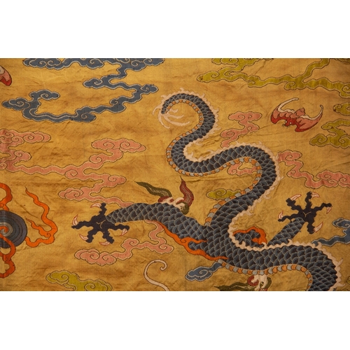 20113 - A Chinese KE silk, 19th Pr. Size:(Width120cm, Length93cm) Condition:(Good Condition, no repairment, ... 