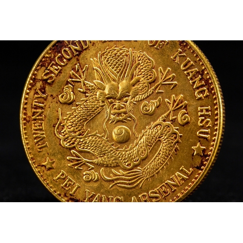 20200 - A kind of Chinese currency coin. Size:(Length4cm, Width4cm) Condition:(Good Condition, no repairment... 