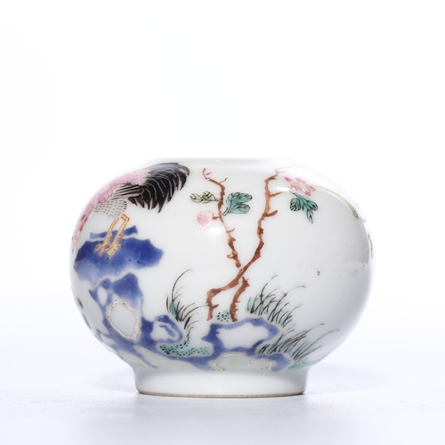 20246 - A Chinese rare water pot, YongZheng Pr.  Size:(Height4.2cm, Mouth Diameter2.2cm) Condition:(Good Con... 