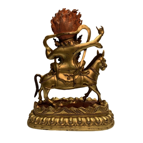 20255 - A Chinese bronze made gilt Buddaha, 16/17th Century Pr. Size:() Condition:(Good Condition, no repair... 