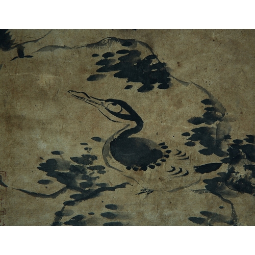 20294 - A Chinese hand painting, 17th/18th Pr. Size:(27x15cm) Condition:(Good Condition, no repairment, age ... 