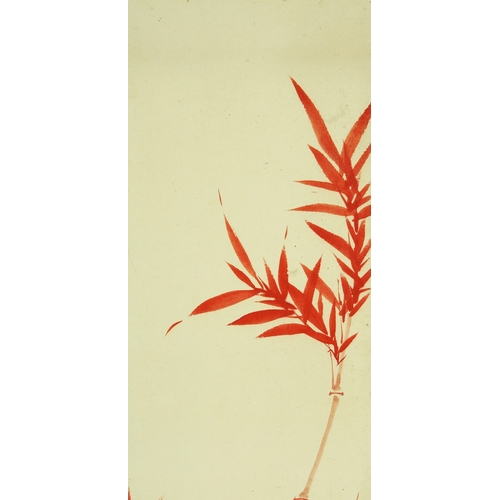 20313 - A Chinese hand painting, 17th/18th Pr. Size:(104x33cm) Condition:(Good Condition, no repairment, age... 