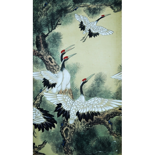 20314 - A Chinese hand painting, 17th/18th Pr. Size:(74x146cm) Condition:(Good Condition, no repairment, age... 