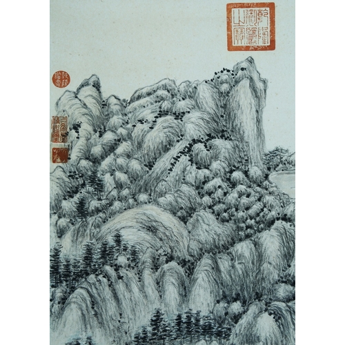 20316 - A Chinese hand painting, 17th/18th Pr. Size:(131x65cm) Condition:(Good Condition, no repairment, age... 