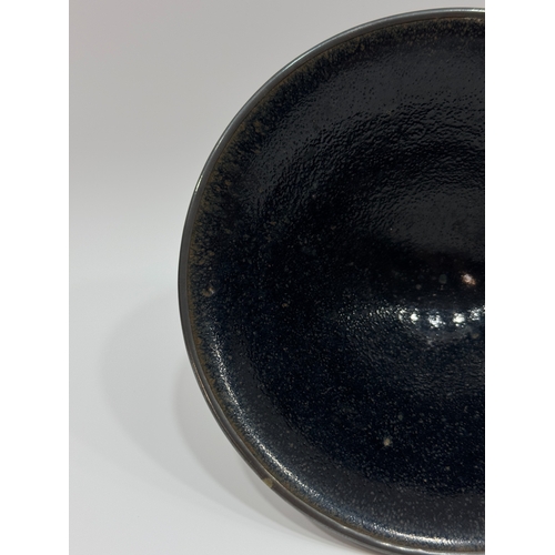 20330 - A Chinese tenmouk bowl, Ming Daynasty Pr.  Size:(Height4cm, Mouth Diameter12.8cm) Condition:(Good Co... 