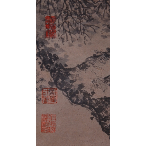 20335 - A Chinese hand painting, 17th/18th Pr. Size:(136x67.5cm) Condition:(Good Condition, no repairment, a... 