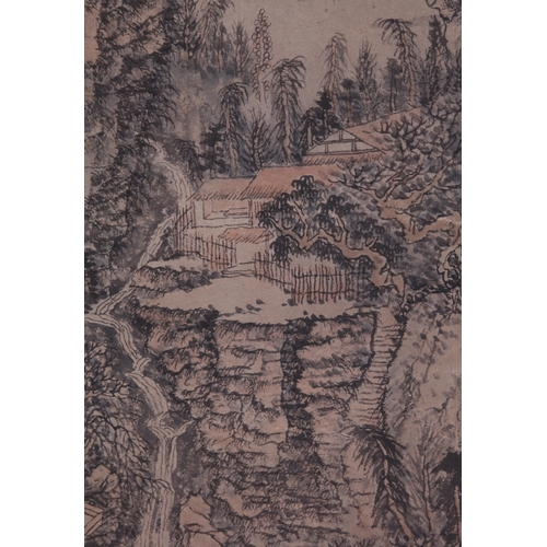 20335 - A Chinese hand painting, 17th/18th Pr. Size:(136x67.5cm) Condition:(Good Condition, no repairment, a... 