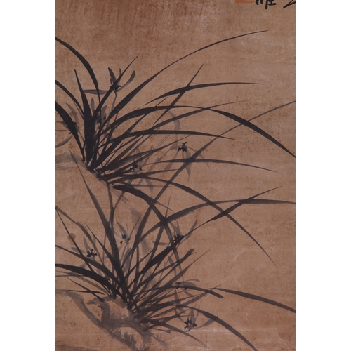 20336 - A Chinese hand painting, 17th/18th Pr. Size:(135x66.5cm) Condition:(Good Condition, no repairment, a... 