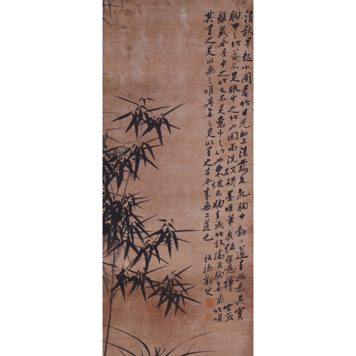 20336 - A Chinese hand painting, 17th/18th Pr. Size:(135x66.5cm) Condition:(Good Condition, no repairment, a... 