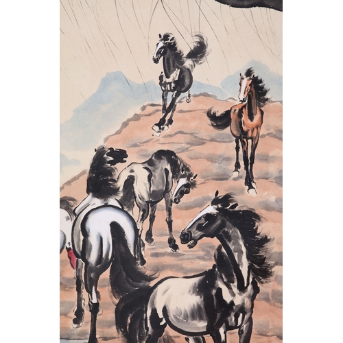 20337 - A Chinese hand painting, 17th/18th Pr. Size:(177x92cm) Condition:(Good Condition, no repairment, age... 